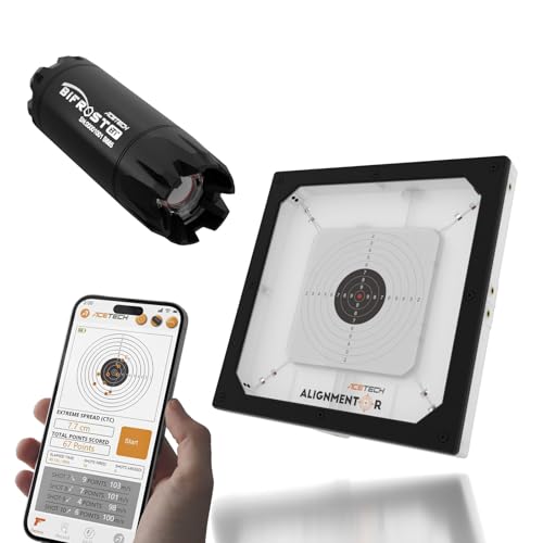 ACETECH Tracer Unit Bifrost BT  Alignmentor Smart Zeroing Target Bundle App-Linked Chronograph Sync and Real-Time Shooting Point Display