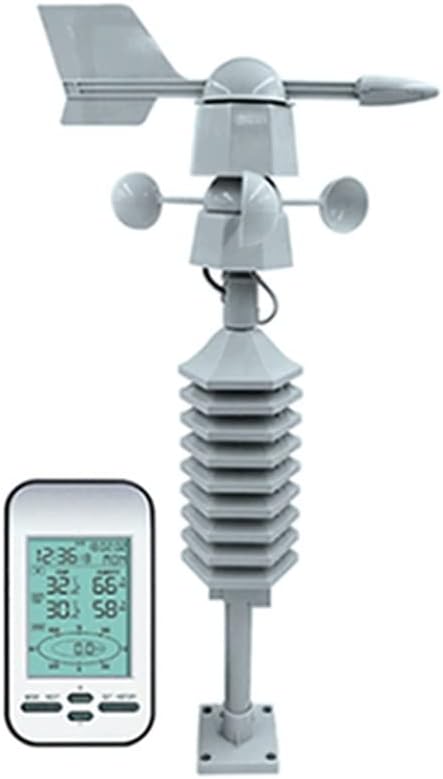 Weather Station Anemometer Digital LCD Outside Wind Speed Direction Sensor