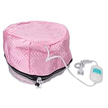 Hair Thermal Treatment Cap, Temperature Adjustable 2 Gears Electric Heat Cap for Deep Conditioning, with Intelligent Temperature Control, for Home Travel Barbershop