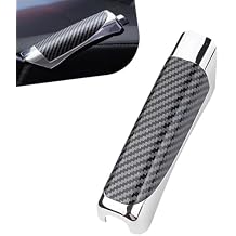 Car Handbrake Cover, Anti-slip Handbrake Protector, Parking Brake Lever Decorative Protector, Universal for Most Cars (Carbon Black)