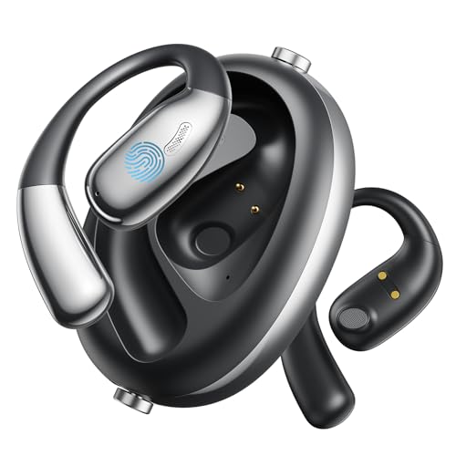 ai Translation Earbuds Translator Earphones Real Time with AI App Supporting 145 Languages, Clear Sound Quality Long Battery Life, Ergonomic Design, Perfect for Travel, Study, Business Black