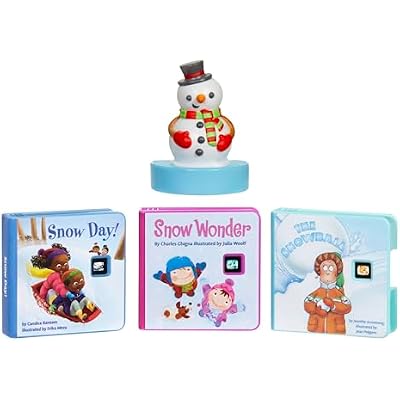Little Tikes Snowy Day Collection, Storytime, Books, Audio Play Character, Gift and Toy for Toddlers and Kids Girls Boys Ages 3 Years