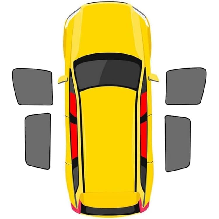 Car Window Shades for FAW Bestune B30 2016 2017 2018 2019 2020 2021 2022 2023 2024 2025 Magnetic, Quick Install, Sun Shade for Car Heat and UV Protection, for Car Camping Napping Curtains