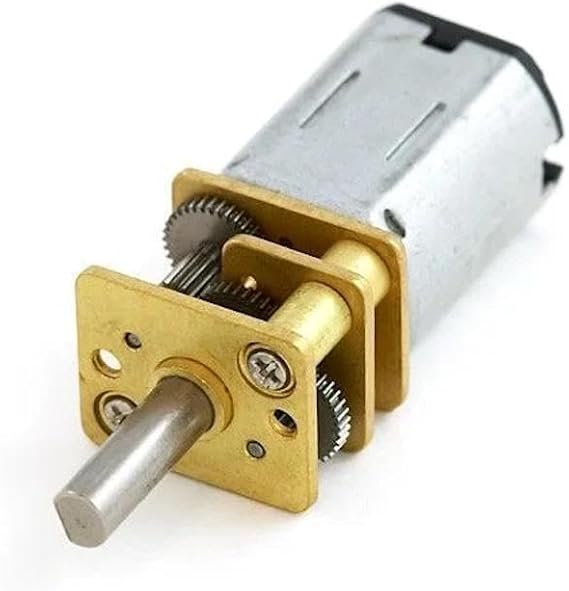 SANEC 6V 12mm 60 RPM Redüktörlü Mikro DC Motor