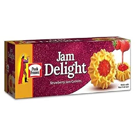 EBM Jam Delight Strawberry Jam Cookies