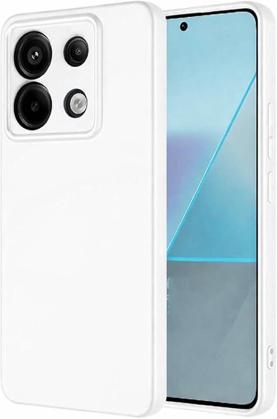 CepteCepnet Xiaomi Redmi Note 13 Pro 5G İle Uyumlu Yüksek Kalite İçi Kadife Kamera Lens Koruma Çıkıntılı Premium Lansman Silikon Telefon kılıfı