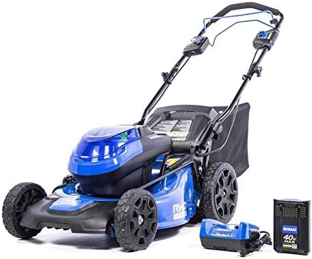 Kobalt KMP 5040-06 40-Volt Brushless Lithium Ion 20-in Self-Propelled Cordless Electric Lawn Mower