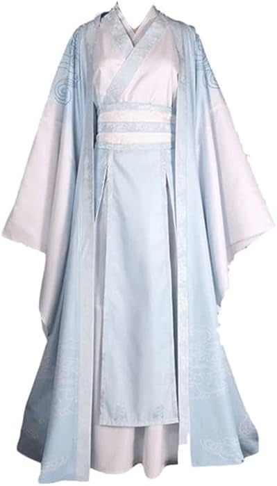 Anime MDZS Costume Grandmaster of Demonic Cultivation Lan Wang Ji Cosplay Costume Wei wu xian Halloween Outfits Hanfu Set