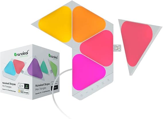 nanoleaf NL485005TW5P Shapes - Mini Triangle Smarter Kit