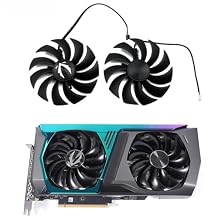 100mm GAA8S2U CF1010U12S 12V 0.45A RTX3070 GPU Cooling Fan for Zotac Gaming RTX 3070 AMP Holo Graphics Card Fan