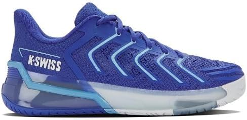 K-Swiss Men's Ultrashot 4 Tennis Shoe (Vintage Indigo/Naval Academy/Luminary Green). (13)