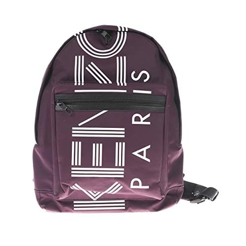 Kenzo - MENS BACKPACK F865SF213F24 BORDEAUX LARGE BACKPACK LOGO U