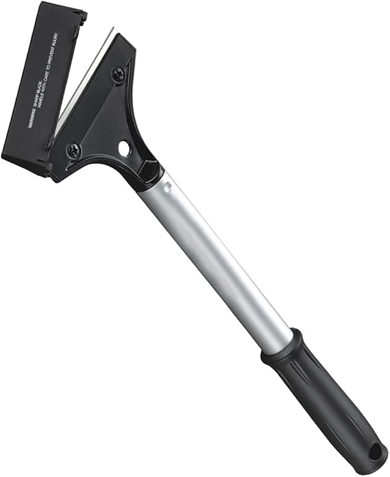 CELOX Putty Knives Tool 4 Inch for Cleaning Stove Top, Windows, Glass, Tiles, Wall, Labels
