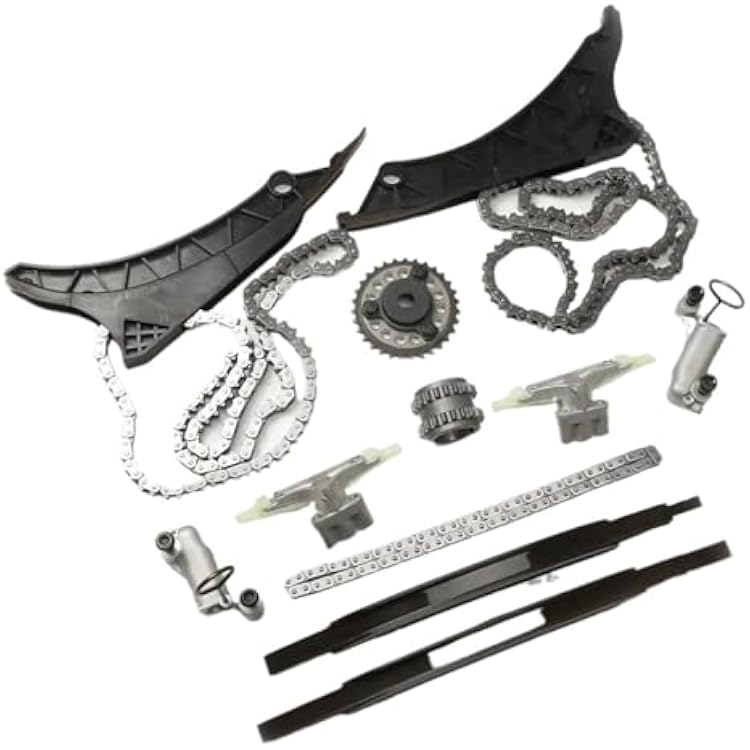 N63 Timing Chain Kit Camshaft Sprocket Compatible with BMW 550 650 750 X5 X6 Alpina B7 N63B V8 4.0L 4.4L Engine N63B40A N63B44A N63B44B