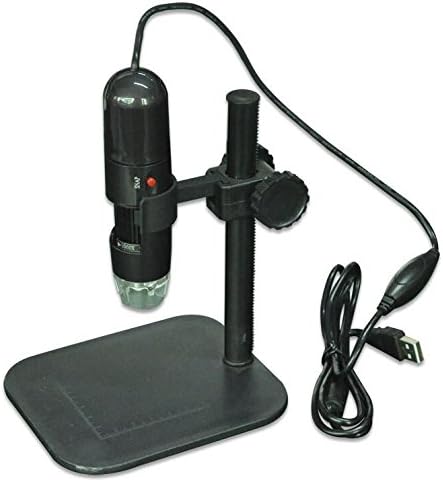 BANGWEIER Portable USB Digital Microscope 25X ~ 600X Magnification Mini Microscope Camera