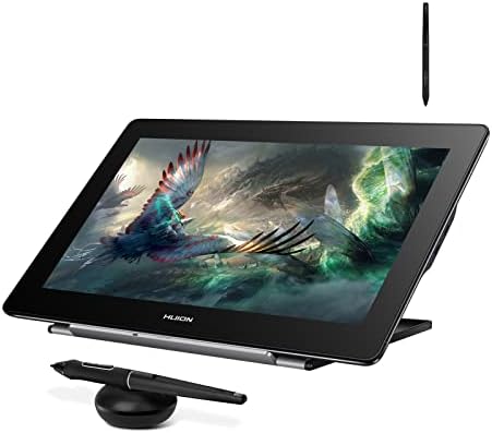 HUION Kamvas Pro 16 Plus 4K UHD Graphics Drawing Tablet with HUION Slim Pen PW550S PenTech 3.0+