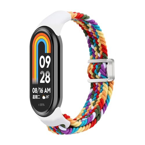 Senter band Compatible with Xiaomi Mi Band 76543 for Women Men, Breathable Sport Silicone Replacement Strap