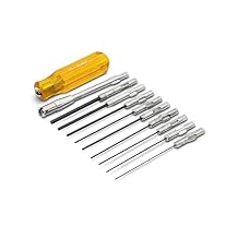 Xcelite 99PS60 Series 99 Compact Bristol Multiple-Spline Socket Type Screwdriver Set