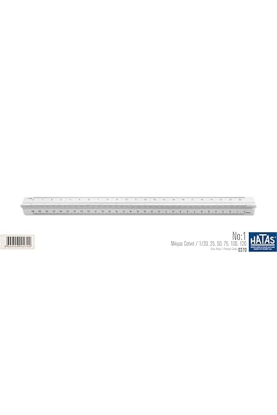 Hatas Mikyas Cetveli No:1 30cm