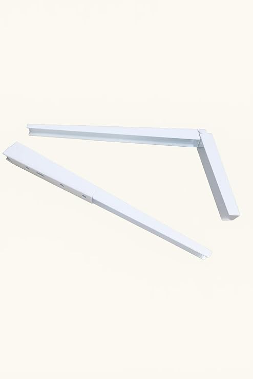 Kırma Katlanır Masa Konsolu, 30 cm, Dayanıklı Metal Malzeme, Duvara Monte Edilebilir, Katlanabilir Raf Ayağı, Masa Ayak Destek Aparatı, Kolay Kurulum, Çok Amaçlı Kullanım, 2'li Set (Beyaz)