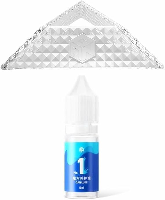 Cuberspeed gan Speed Cube Lube 10ml Maintenance Silicone Lubricant Professional Speed Cube (Crystal Stand Lubricant)