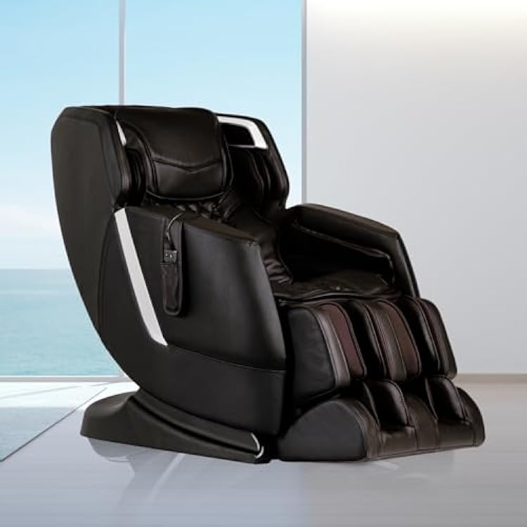 Osaki AmaMedic Juno II 3D | 3D Sonic Massage | Zero Gravity | Full Body Airbag Massage Chair | Seat Vibration | Lumbar Heating | Automatic Body SCAN | Brown