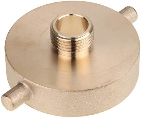 LTWFITTING Brass Fire Hydrant Adapter 2-1/2-Inch NST (NH) Female x 3/4-Inch GHT Male (Pack of 1)