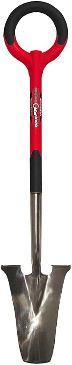 Radius Garden 20011 PRO Garden Stainless Steel Transplanter, Red