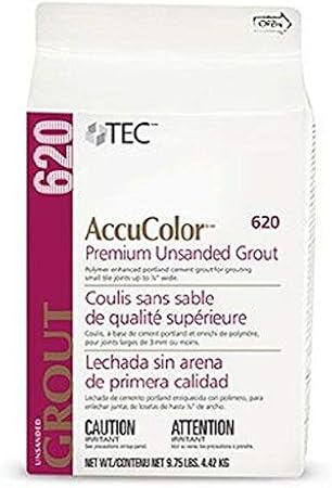 TEC ACCUCOLOR Premium UNSANDED Grout (9.75LB PER Bag) (Light Smoke (9.75LBS))