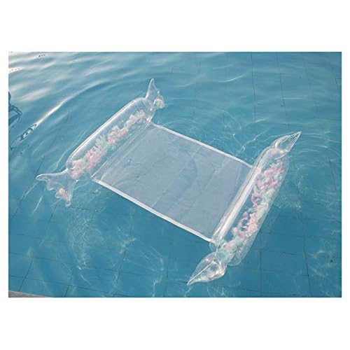 Pool Float Floating Bed Inflatable Floating Adult Water Foldable Summer Water Hammock Swimming Chair Pool Bed Adult Water Hammock Sport Air InflatableColor: A for Chilling in The Pool