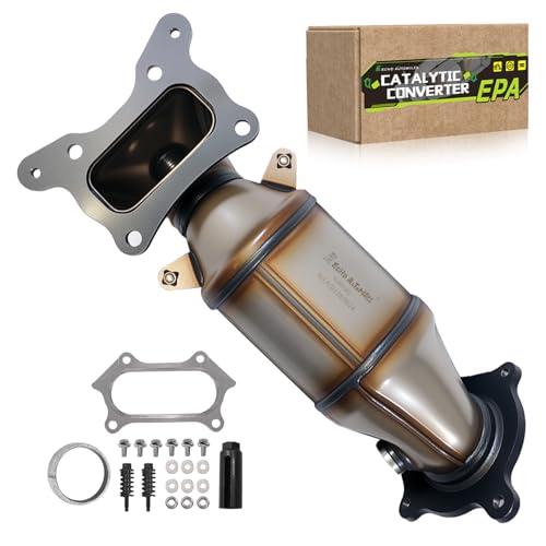 Front Catalytic Converter Compatible with Honda Accord 2008-2012, Acura TSX 2009-2014 L4 2.4L, Catalytic Convertor High Flow EPA Compliant 674968