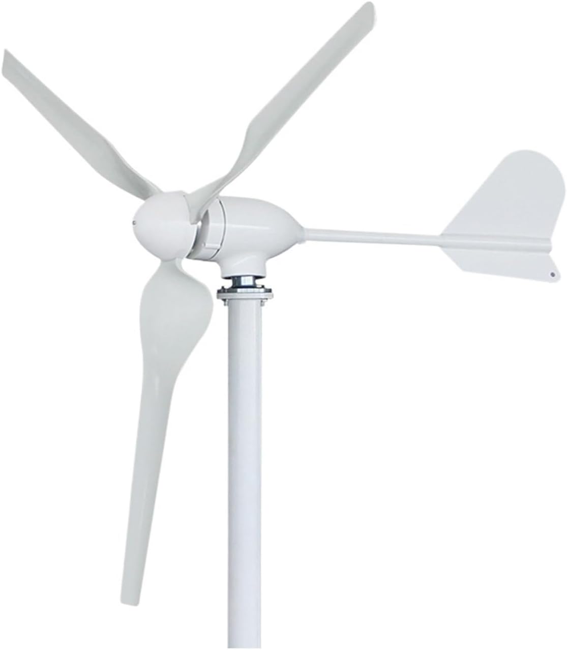 Wind Power Generator, 1KW Horizontal Axis Wind Turbine Household Generator 1000W 12V 24V 48V Energy Windmill 12V