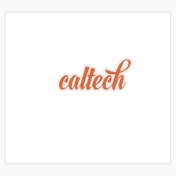 Caltech Bumper Sticker Vinyl Decal 5"