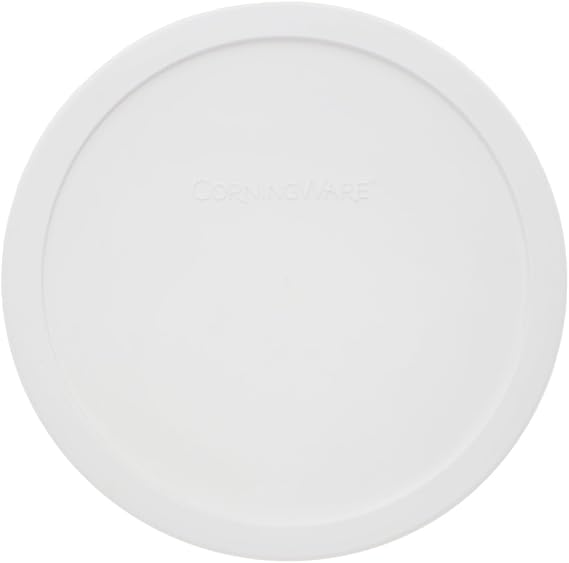 CorningWare F-5-PC (1.5Qt) French White Round Plastic Lid