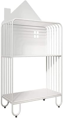 Tograt Bookshelf Bookshelves Bookcase Book Case Wrought Iron Bookshelf with Open Shelves Free Standing Bookcase Storage Unit and Display Cabinet for Living Room Office Book Shelf Book Shelves