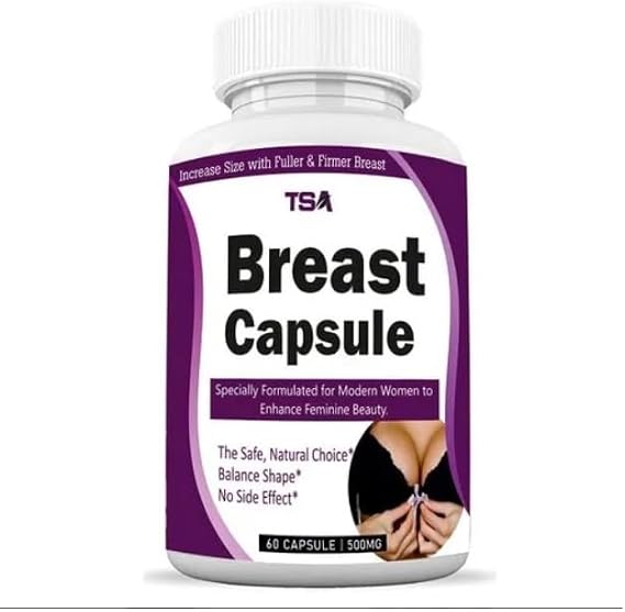 Breast Enlargement Supplement - Bust Enhancer - Its Help to Increases Natural Curves - 60 Counts