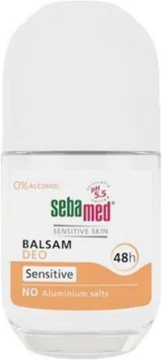 Sebamed 48 Hours Effective Women Mens Balm Roll-On Deodorant Special for Sensitive Skin 50ml