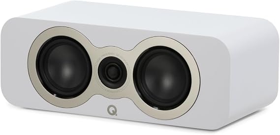 Q Acoustics 3090c Centre Speaker Satin White (Each)