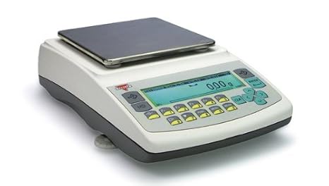 AG2000L Legal for Trade Precision Scale, 2000g, x 0.01g (10mg Readability), Auto-Internal Calibration, Electromagnetic Load-Cell, Large LCD