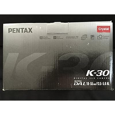 Pentax K-30 Weather-Sealed 16 MP CMOS Digital SLR with 18-55mm Lens Red