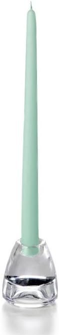 yummi Blue Jade Taper Candles -12 inch - 12 per Pack
