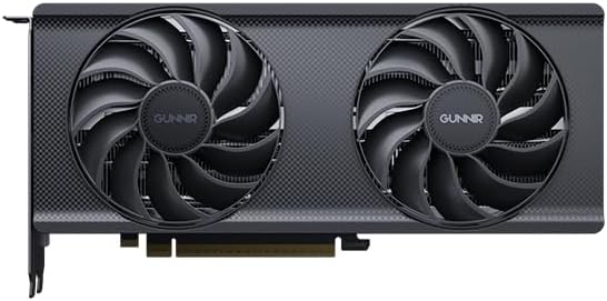 WEELIAO GUNNIR Intel Arc B570 Index Graphics Card,2500 Mhz Video Card,10GB 160-bit GDDR6,PCIE4.0,1 HDMI2.1,3 DP2.1,Dual Fans,TBP 150W