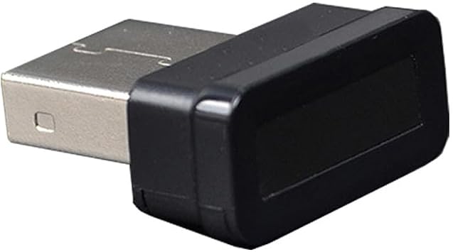 Mini USB Fingerprint Reader Module for Windows 10 11 Hello Biometric Scanner Padlock Smart ID Security Key Fingerprint Identification Unlocking Tool for PC Laptop