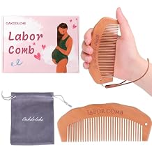 Wooden Birth Comb, Pregnancy Must Haves Labor Comb, Labor and Delivery Essentials, Thoughtful Gifts for Expectant Moms