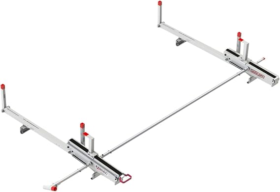 Weather Guard EZGLIDE2TM Drop-Down Ladder Rack, Extended, Mid/High-Roof, Model 2291-3-01