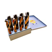 Drill Hog Silver & Deming Drill Bit Set 9/16" to 1"