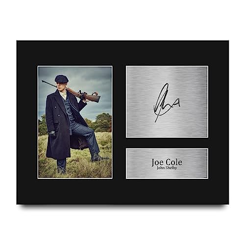 HWC Trading Joe Cole Peaky Blinders John Gifts Printed Signed Autograph Picture for TV Show Fans - US Letter Size