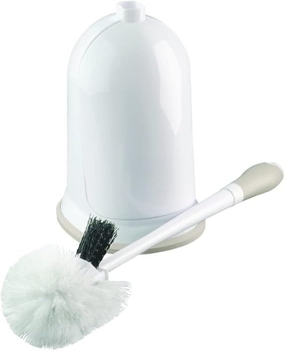Quickie Home Pro Brush & Caddy Tan White