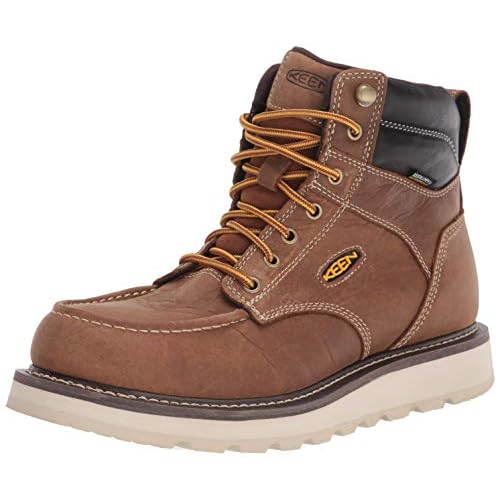 KEEN Utility Mens Cincinnati 6 Waterproof Round Soft Toe Work Boot
