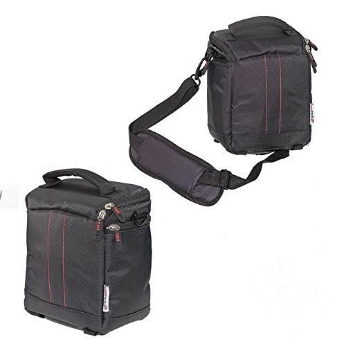 Navitech Black Drone CaseCover - with Multiple Pockets, Including Customisable Internal Storage compartments Compatible With EACHINE Racer 250